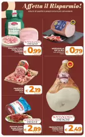 Volantino Ipercoop Radenza Pagina 17: Pancetta coppata €2,19, King's Prosciutto di Parma €2,49