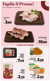 Volantino Ipercoop Radenza Pagina 20: Spiedini Rustici di Pollo AVIMECC €7,49, Alette Speziate TUTTI A TAVOLA €2,23