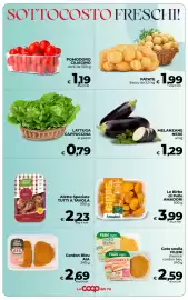 Volantino Ipercoop Radenza Pagina 7: MELANZANE NERE €1,29, Le Birbe di Pollo AMADORI €3,99
