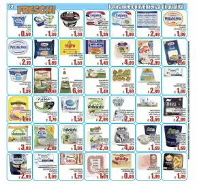 Volantino Top Supermercati Pagina 12: AIA WURSTEL WUDY FORMAGGIO €0,69, Negroni Stick di Guanciale €1,49