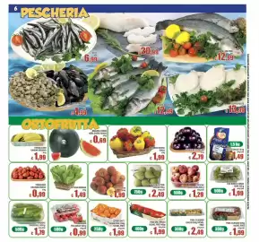 Volantino Top Supermercati Pagina 6: POMODORO PICCADILLY €0,99, PESCHE TABACCHIERA €1,29