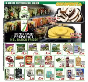 Volantino Top Supermercati Pagina 7: Consilia Mix Trionfale €0,79, Ventura Pistacchi €3,99