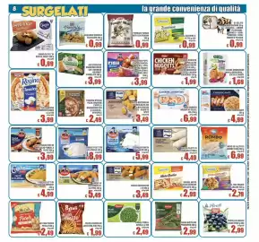 Volantino Top Supermercati Pagina 8: Findus Bietoline Primavera €2,99, Filetti di Rombo €6,99