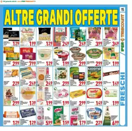 Volantino Iper Triscount Pagina 15: HOPLA PREPARATO VEGETALE SENZA ZUCCHERO €1,59, GALBANI SANTA LUCIA MASCARPONE €2,29