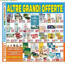 Volantino Iper Triscount Pagina 18: Sheba Filets €0,99, Sanicat 7 Days Lettiera Aloe €2,29