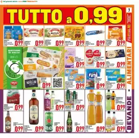 Volantino Iper Triscount Pagina 3: Campiello Biscotti Digestive €0,99, Eridania Zucchero di canna bustine €0,99