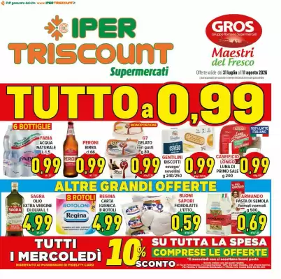 Volantino Iper Triscount (valido fino al 11-08)