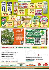 Volantino Ipercarni Pagina 16: Yogurt magro Yomo frutta assortita €1,99, Preparato vegetale senza zucchero Hoplā €1,59