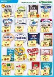 Volantino Ipercarni Pagina 10: Primosale Osella €1,59, Yogurt split pot Kit Kat €0,79