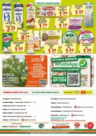 Volantino Ipercarni Pagina 16: Yogurt magro Yomo frutta assortita €1,99, Preparato vegetale senza zucchero Hoplā €1,59