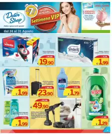 Volantino Deter Shop Pagina 11: Tenderly Carezza di Latte €1,99, Trolley da viaggio €23,90