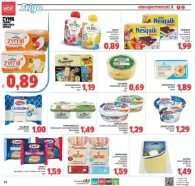 Volantino Eté Pagina 10: Galbani Certosino €1,00, Santa Lucia crema spalmabile nuvola classica leggera €1,29