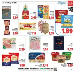 Volantino Eté Pagina 11: Beretta stick di Pancetta affumicata €1,49, Fiorucci Pallina Prosciutto Cotto €1,09