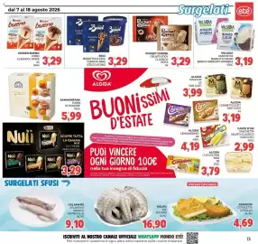 Volantino Eté Pagina 13: Ferrero Pocket Coffee Gelato Stick Classico Moka €3,29, Baci gelato classico €3,29