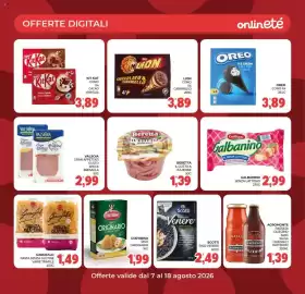 Volantino Eté Pagina 26: Scotti Riso Venere €2,49, KitKat cono cacao vaniglia €3,89