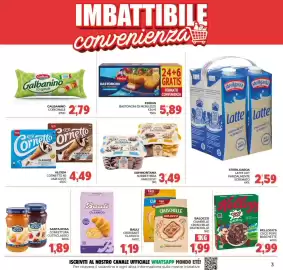 Volantino Eté Pagina 3: Kellogg's Coco Pops Barchette €2,99, Sammontana Sorbettiera vari gusti €3,49