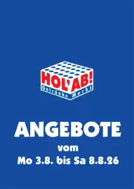 Hol'ab Getränkemarkt Prospekt woche 32 Seite 1