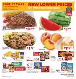 Family Fare weekly ad week 32 Page 1