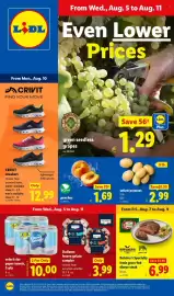 Lidl weekly ad week 32 Page 1