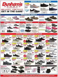Dunham's Sports weekly ad week 31 Page 1