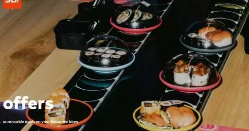 Yo! Sushi leaflet Page 1