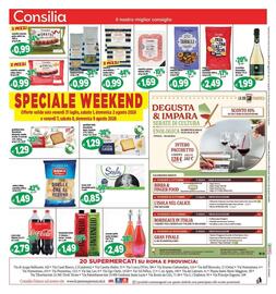 Volantino Il Castoro Supermercati Pagina 20: Cescon spritz party orange/red €2,49, Tavernello brick €1,49