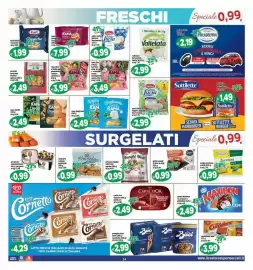 Volantino Il Castoro Supermercati Pagina 14: Garbo suppli di riso al ragù €0,99, Rana gamberi mozzarella €3,99