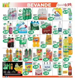 Volantino Il Castoro Supermercati Pagina 16: Levissima acqua naturale frizzante €1,39, Birra heineken €0,99