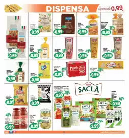 Volantino Il Castoro Supermercati Pagina 3: De Cecco pasta di semola integrale €0,99, Morato bocconcini €0,99
