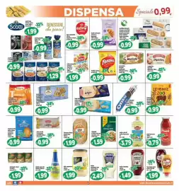 Volantino Il Castoro Supermercati Pagina 4: Lago Wafer €0,99, Bauli croissant classico €0,99