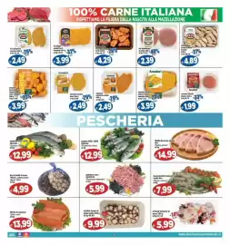 Volantino Il Castoro Supermercati Pagina 9: Amadori cordon bleu €2,49, Amadori ortaiola spinaci conf. €3,99