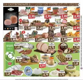 Volantino Supermercati Agorà Pagina 10: PLAC PROVOLONE PICCANTE €0,99, Prosciutto Toscano DOP €1,99