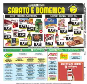 Volantino Supermercati Agorà Pagina 24: GAMBERI ARGENTINI €9,99, Gocciole Pavesi Gocciolè Cioccolato €1,99