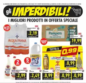 Volantino Supermercati Agorà Pagina 3: Chanteclair Sgrassatore €2,99, Acqua Panna Toscana €2,19
