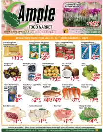 Ample Food Market flyer week 31 Page 1