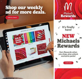 Michaels flyer week 31 Page 6
