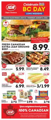 Market Place IGA flyer (valid until 8-08)
