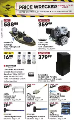 Princess Auto flyer