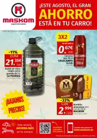 Folleto Maskom Supermercados Página 1