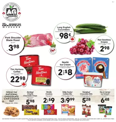 AG Foods flyer (valid until 6-08)