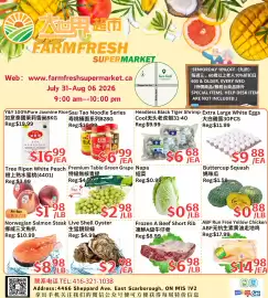 Farm Fresh Supermarket flyer week 31 Page 1