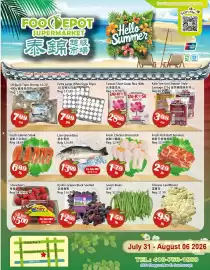 Food Depot Supermarket flyer week 31 Page 1