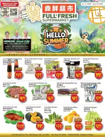 Full Fresh Supermarket flyer week 31 Page 1