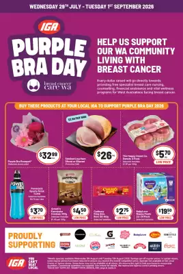 IGA catalogue