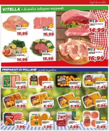 Volantino MA Supermercati Pagina 3: Straccetti di coscio di vitella €18,99, Scaloppine di vitella nazionale €16,99