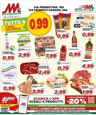 Volantino MA Supermercati (valido fino al 11-08)