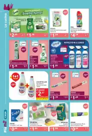 Volantino Ipersoap Pagina 24: SCALA Ecoricarica detersivo piatti limone €1,98, PIÙME Sacco pattumiera rifiuto secco €0,99