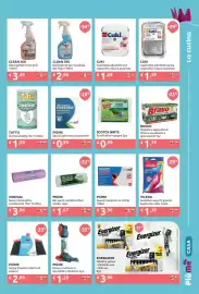 Volantino Ipersoap Pagina 25: CLEAN 360 Detergente per la pulizia del frigo €2,96, PIÙME Panno multiuso in microfibra €1,28