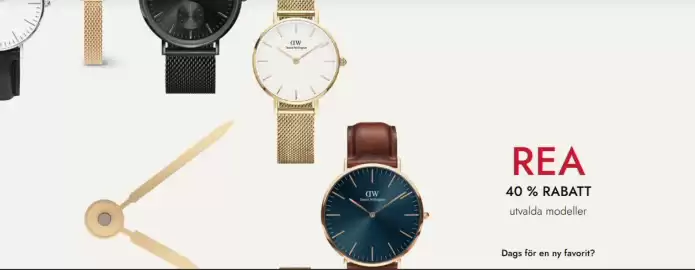 Daniel Wellington reklamblad Sida 1