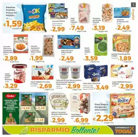 Volantino Tocal Pagina 5: Fantasia Gamberetti e Zucchine SPECAMARE €1,99, Gelato Baci Perugina €3,49